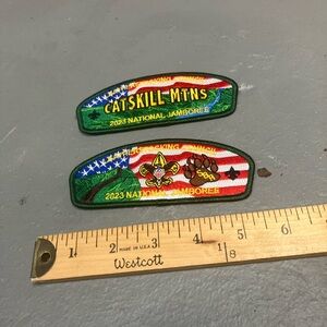 Catskill Mountains 2023 National Jamboree Patches Boy Scout